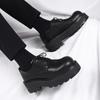 Fashion Derby Men's Thick Soled Shoes Fashion Designer's Minimalist Style Outdoor Leisure Business Party Office Street Walking Shoes