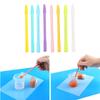 Stir Rod Sticks Reusable Epoxy Resin Mixing Sticks Stirring for Facial Mask Mixing Resin Tools Rods for DIY Crafts