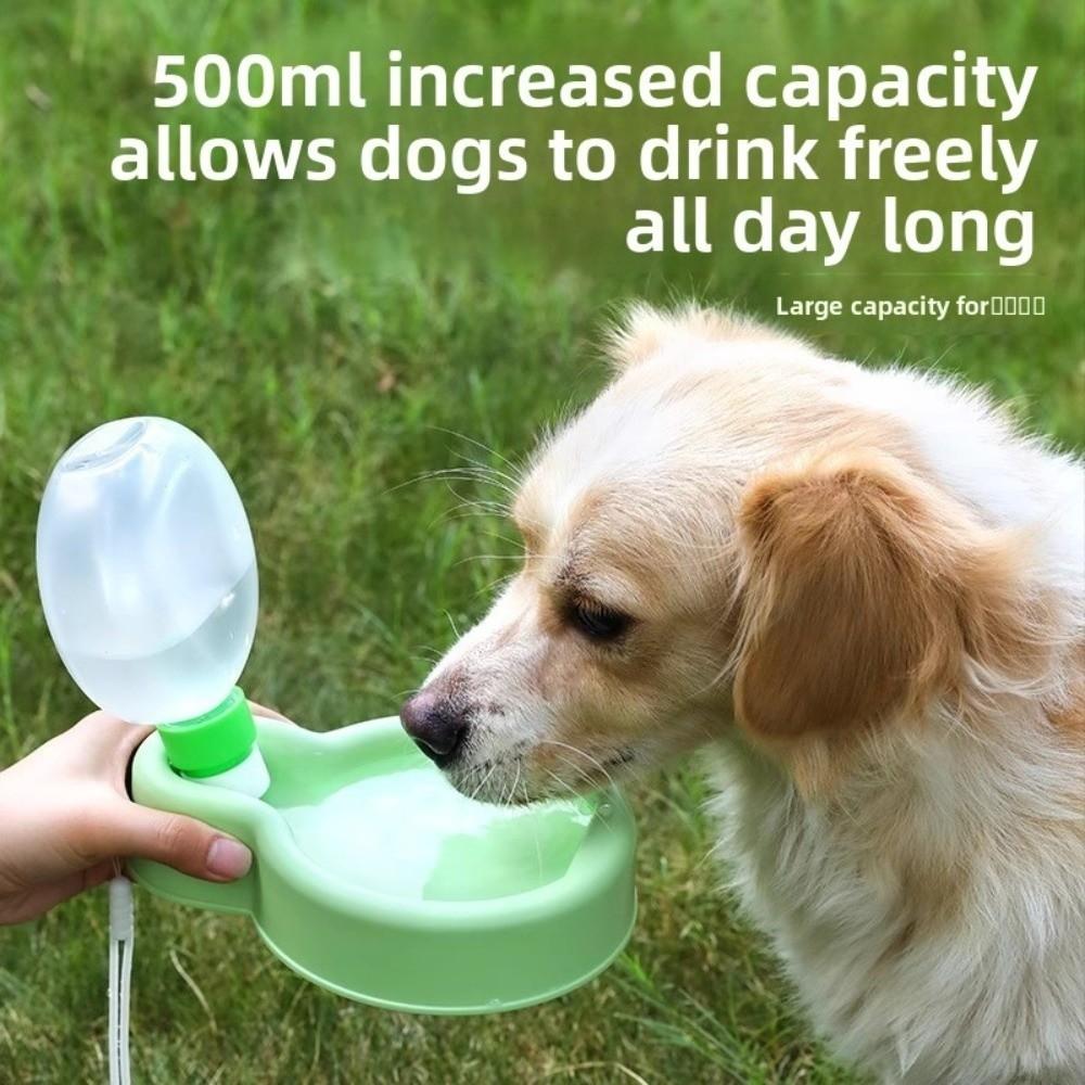 Leak Proof Cat Dog Water Bottle Folding Food Water Container Portable Pet Water Bowl  Walking Dog