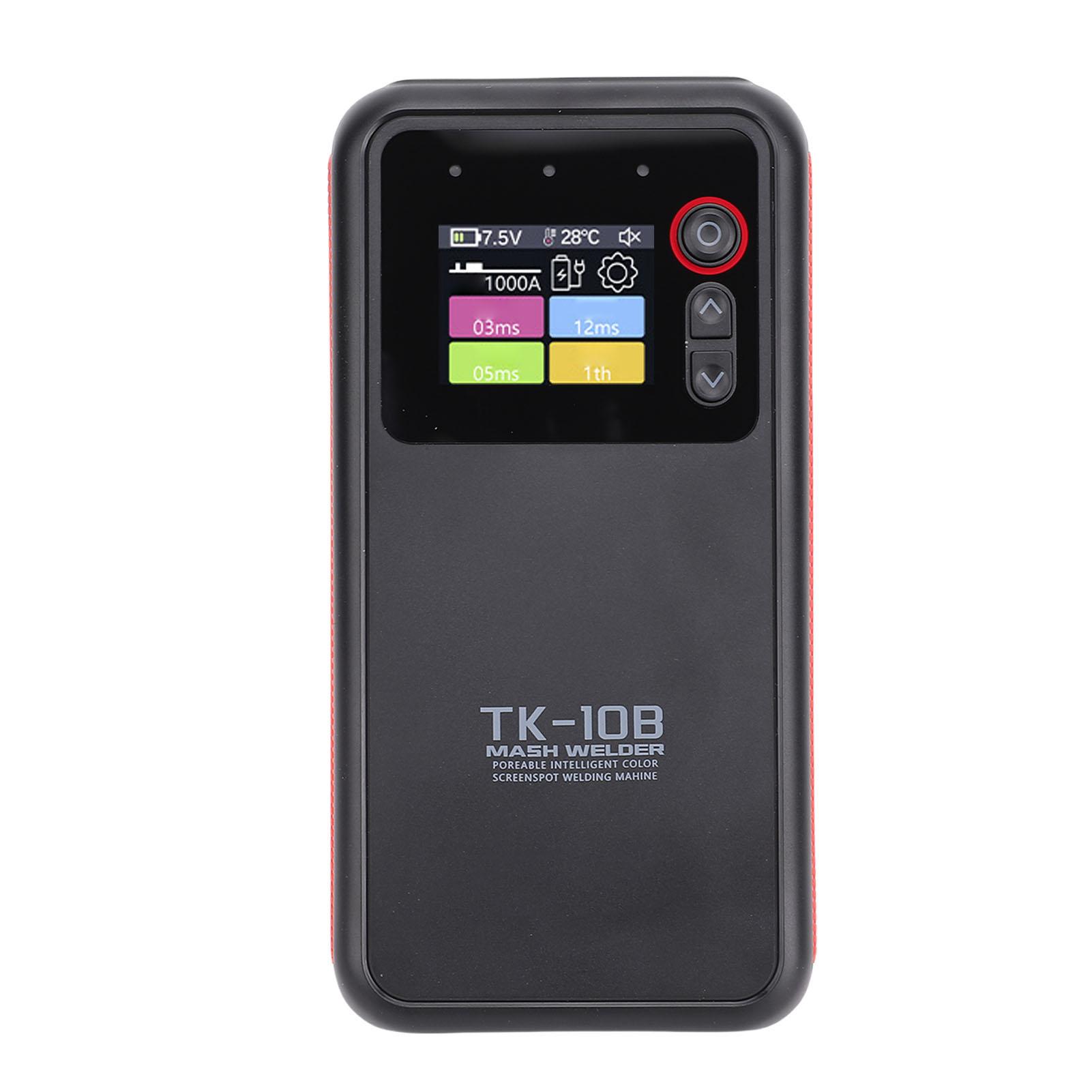 

Точечная сварка аккумуляторов 1,8-дюймовый экран 5000 мАч регулируемый выход портативная машина для точечной сварки для 0,1 0,25 мм Ni