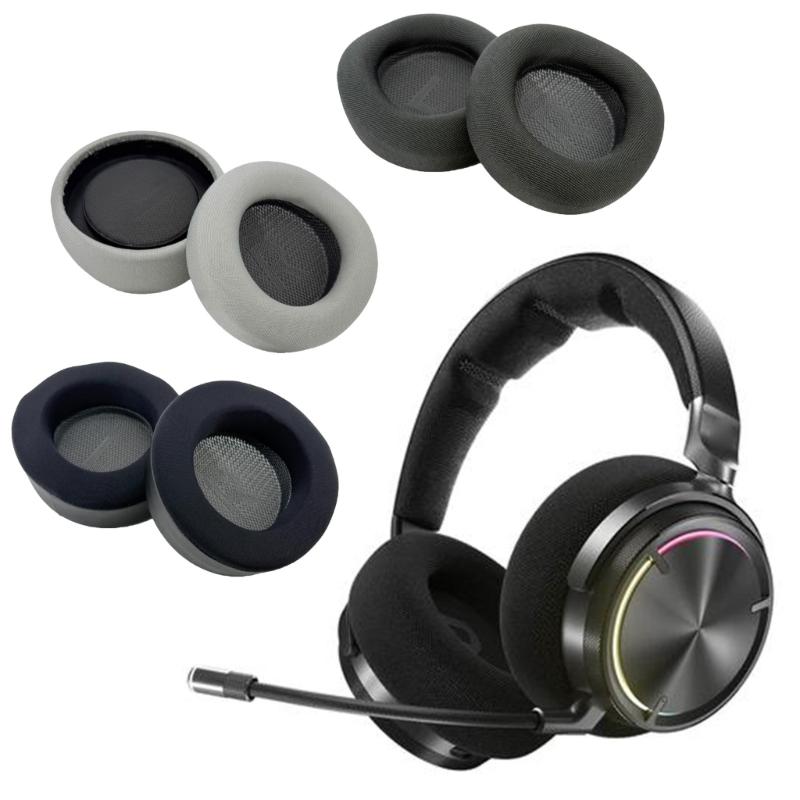 Breathable Headphone Ear Pad Sweat Resistant Extended Gaming for Virtuoso Spare Ear Cushions