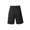 Jordan Logo Solid Drawstring Track Shorts Men Bottoms Black DQ7471-010