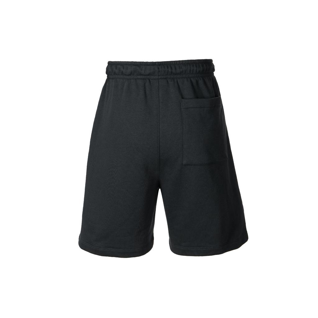 Jordan Logo Solid Drawstring Track Shorts Men Bottoms Black DQ7471-010
