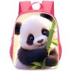 Panda Niedliche Schultasche Verschleißfest Großes Fassungsvermögen Wirbelsäulenschutz Und Anti-Buckel Schüler Party Must-Have Leichter Rucksack