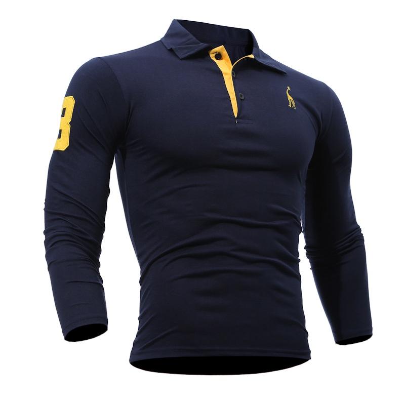 Premium Quality Men's Stylish Slim Fit Long Sleeve Basic Muscle Tee Shirts For Daily Wear