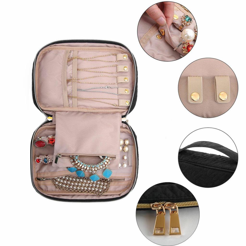 Buy Portable Jewelry Organizer Necklace Ring Pouch Jewelry Display
