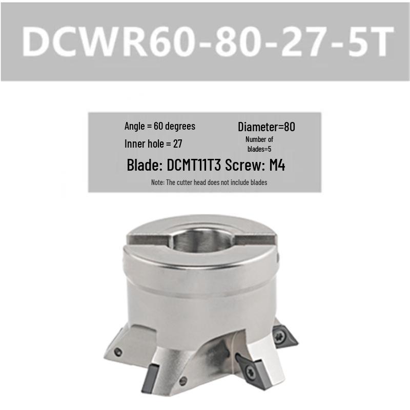 45°-75° CNC V-Shaped Dovetail Groove Milling Cutter with Inner Hole