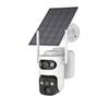 Dual-Lens Wireless Solar 360° Panoramic Camera with Low Power Consumption