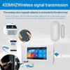 PGST door sensor, intelligent home door and window security detection, door opening alarm, 433MHz door detector, used to detect