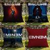 Rap Singer Eminem Cushion Cover Home & Car Dual-Scene Pillow Cover: Reversible for Premium Comfort