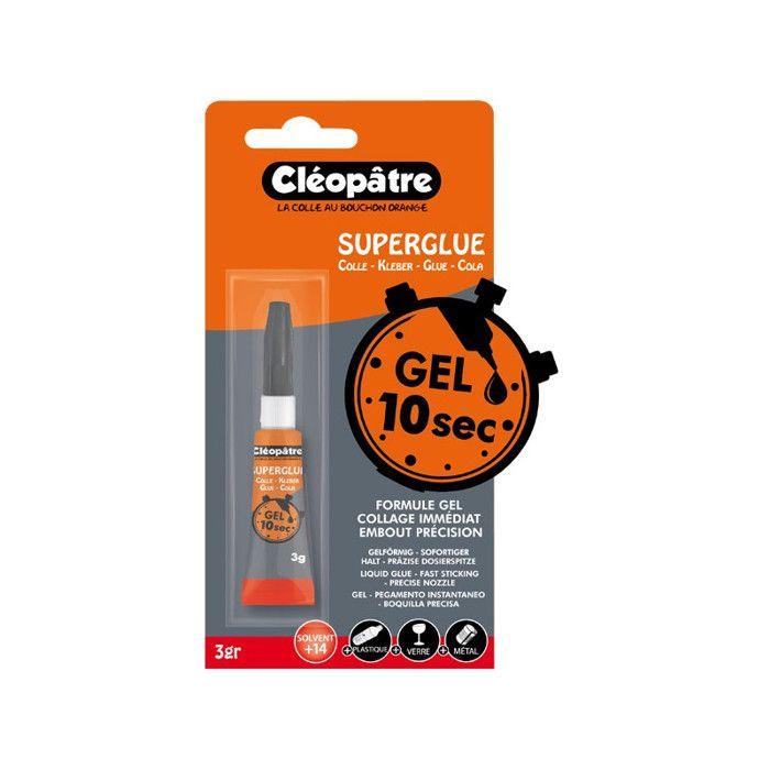 Colle Super Glue Gel - 3G - Cléopâtre