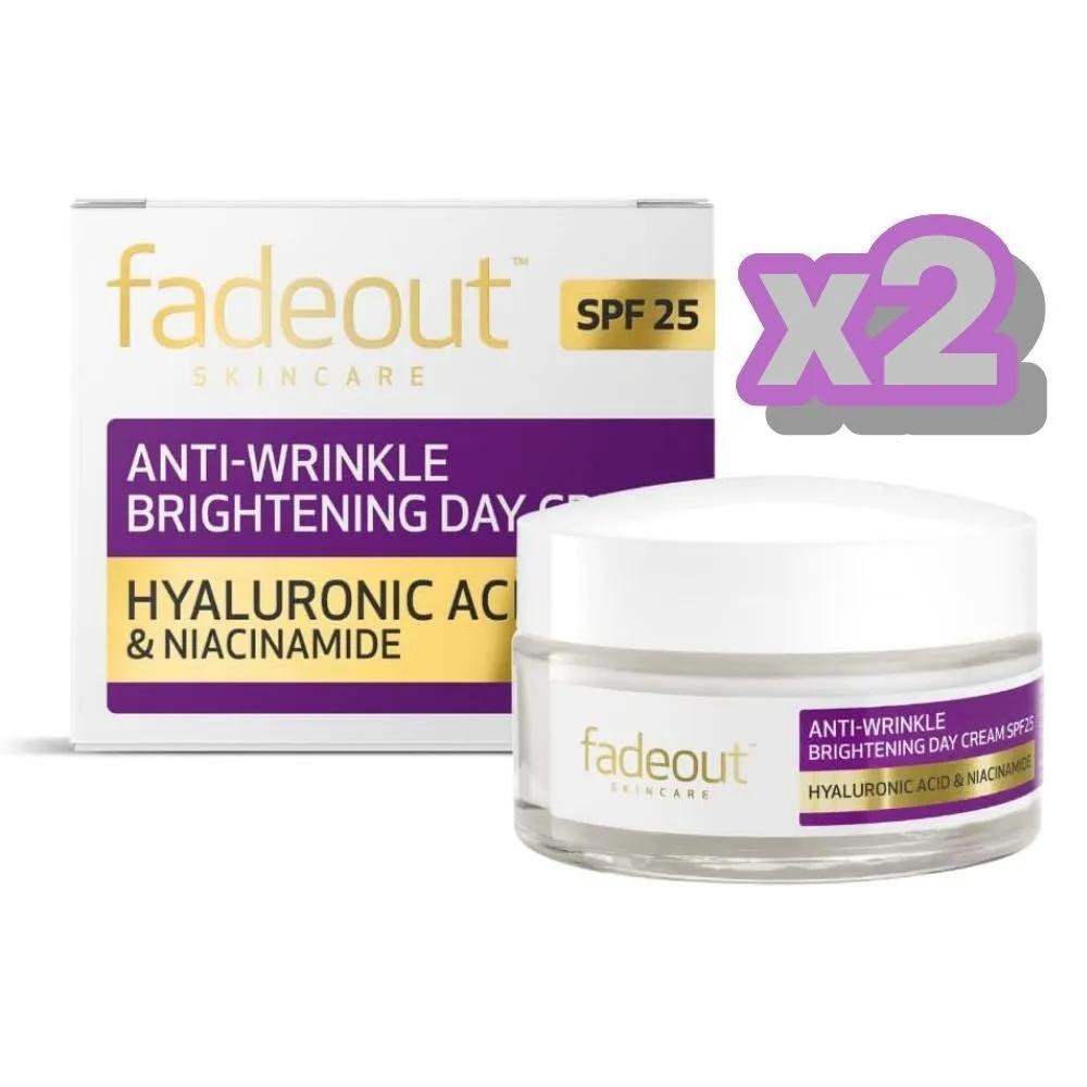 Fade Out Age Protection Brightening Day Cream 50ml 2pcs fadeout