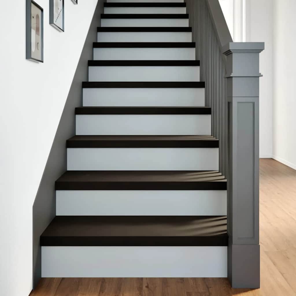 Vidaxl Treppenstufen 16 Stück. Braun 70X25X2 Cm Leichtes Eichenholz