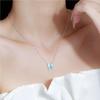 Schmetterlingskette aus 999er Sterlingsilber – Vielseitiges, hochwertiges, minimalistisches Choker-Halsband im leichten Luxus-Design