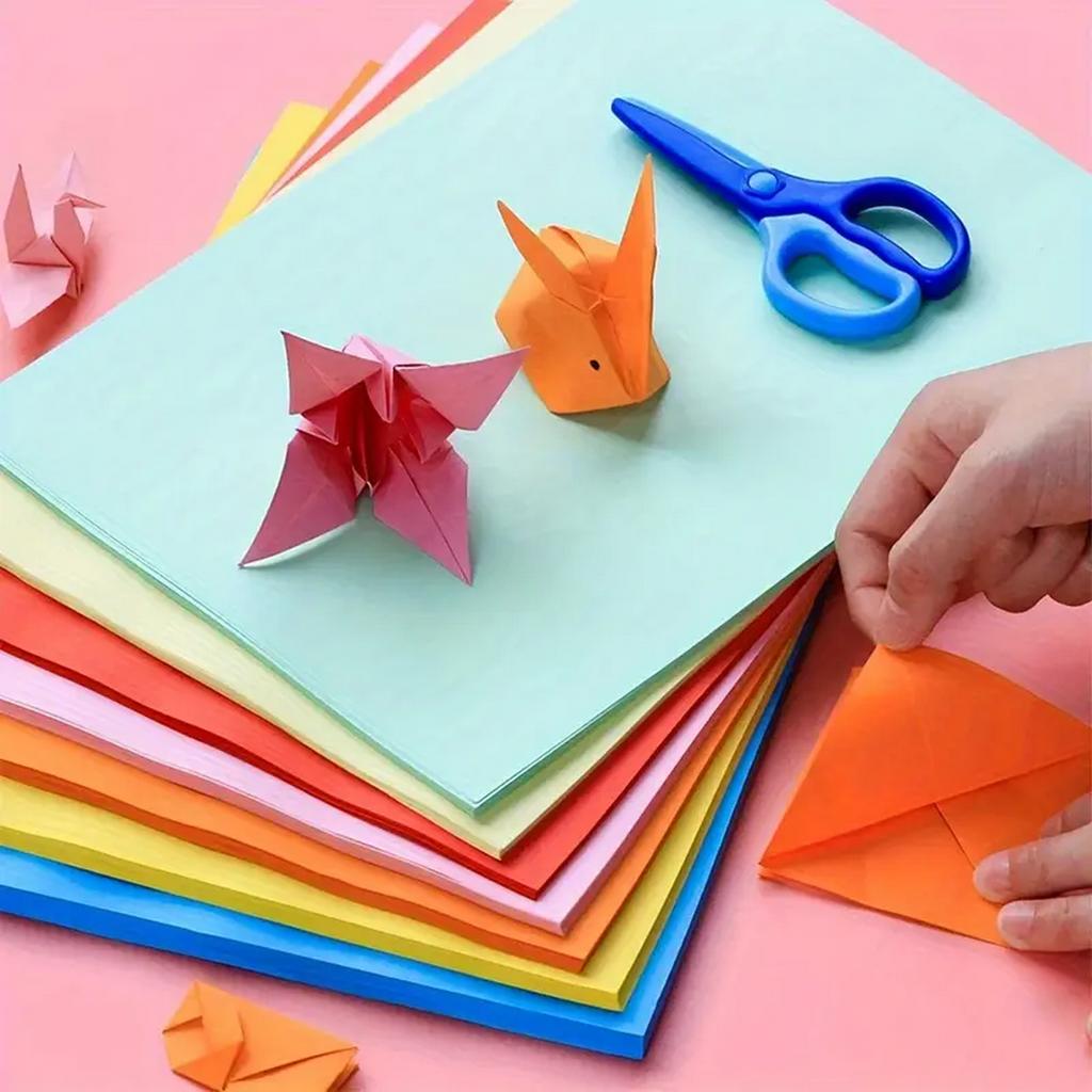 A4 Druckerpapier Kopierpapier 10 Farben Zufällig farbiges Papier Schreibwarenpapier Mehrzweck farbiges Druckpapier Origami Papier