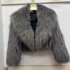 Real Raccoon Fur Coat Quilted Braided Large Lapel Fur Coat High Waist Short Style Youthful Temperament Winter Top