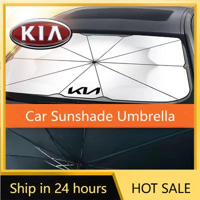 2026 Hete Auto Sticker Zonneschermhoes Waterdichte Beschermer Automobielhoes Auto Voorruithoes Voor Kia Rio 3 4 K2 K3 X-Line