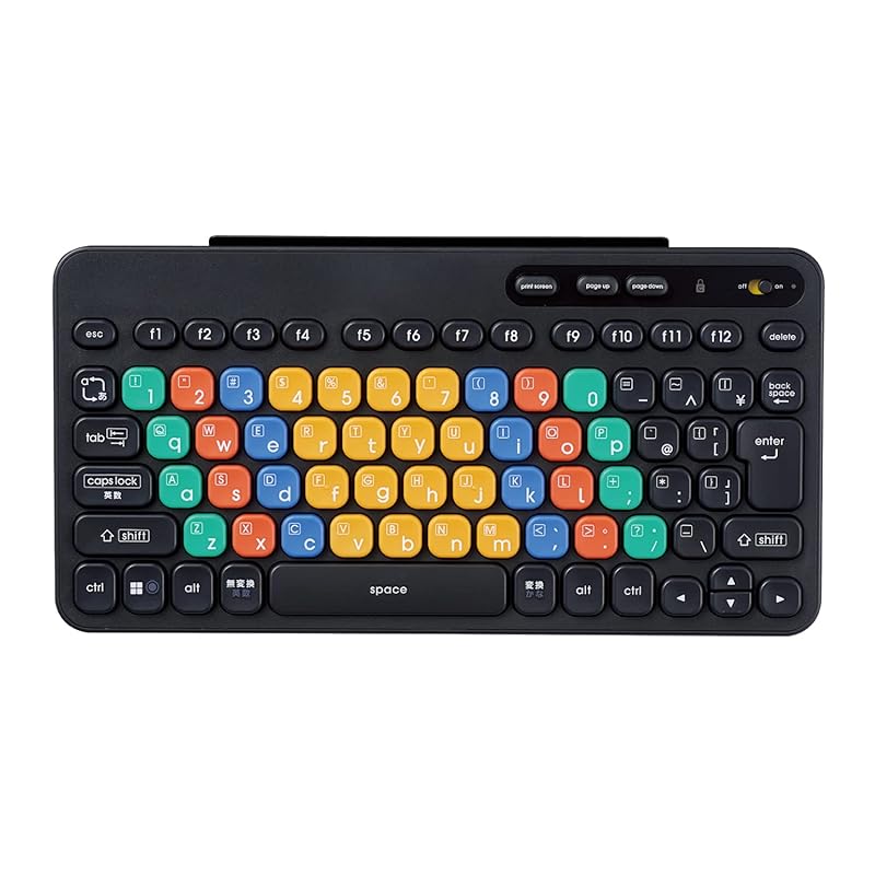 

ELECOM wireless keyboard Bluetooth for children For computer learning programming KEY PALETTO key palette Osaka Electro-Communication University