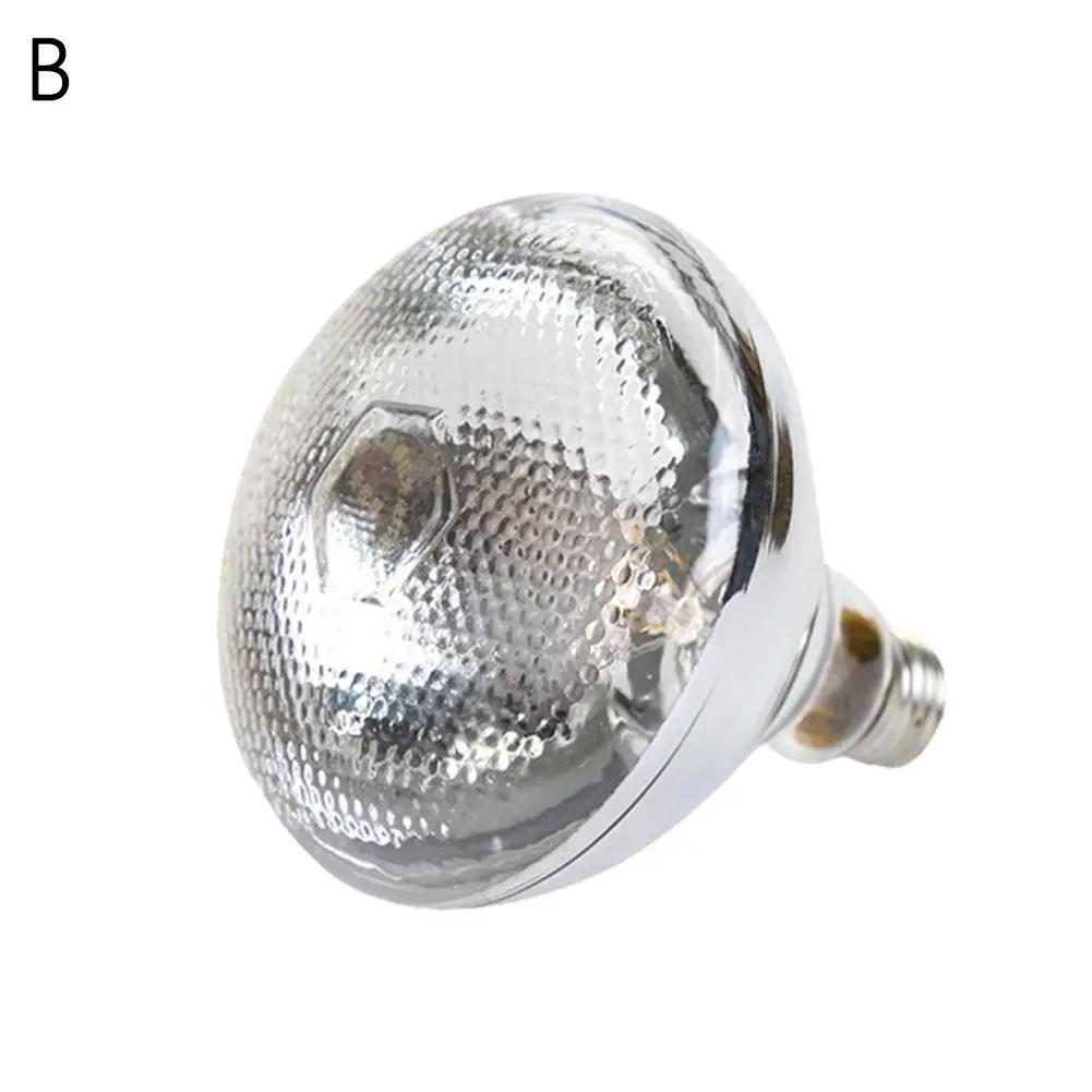 100W Reptile Heat Lamp Bulb - Red Heat Bulb for Chickens, Pets, and Outdoor Use - Full Spectrum Flood Light J2G4