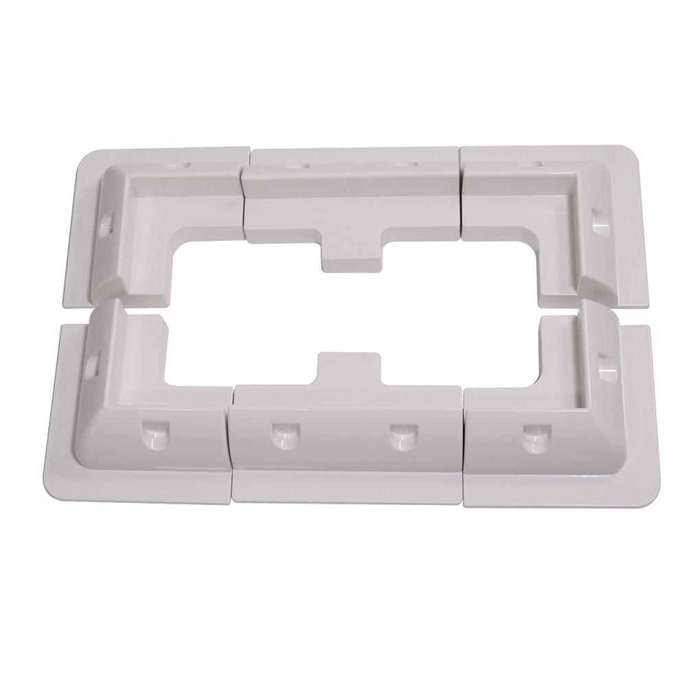 7x 7PCS Solar Panel Corner Mounting Bracket Mounting Fixing Bracket Bracket RV Experience Functional