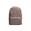 Adjustable Shoulder Straps Zipper Closure Recycled Polyester Fabric Backpack Men Backpack Khaki-Gray HH3819-098