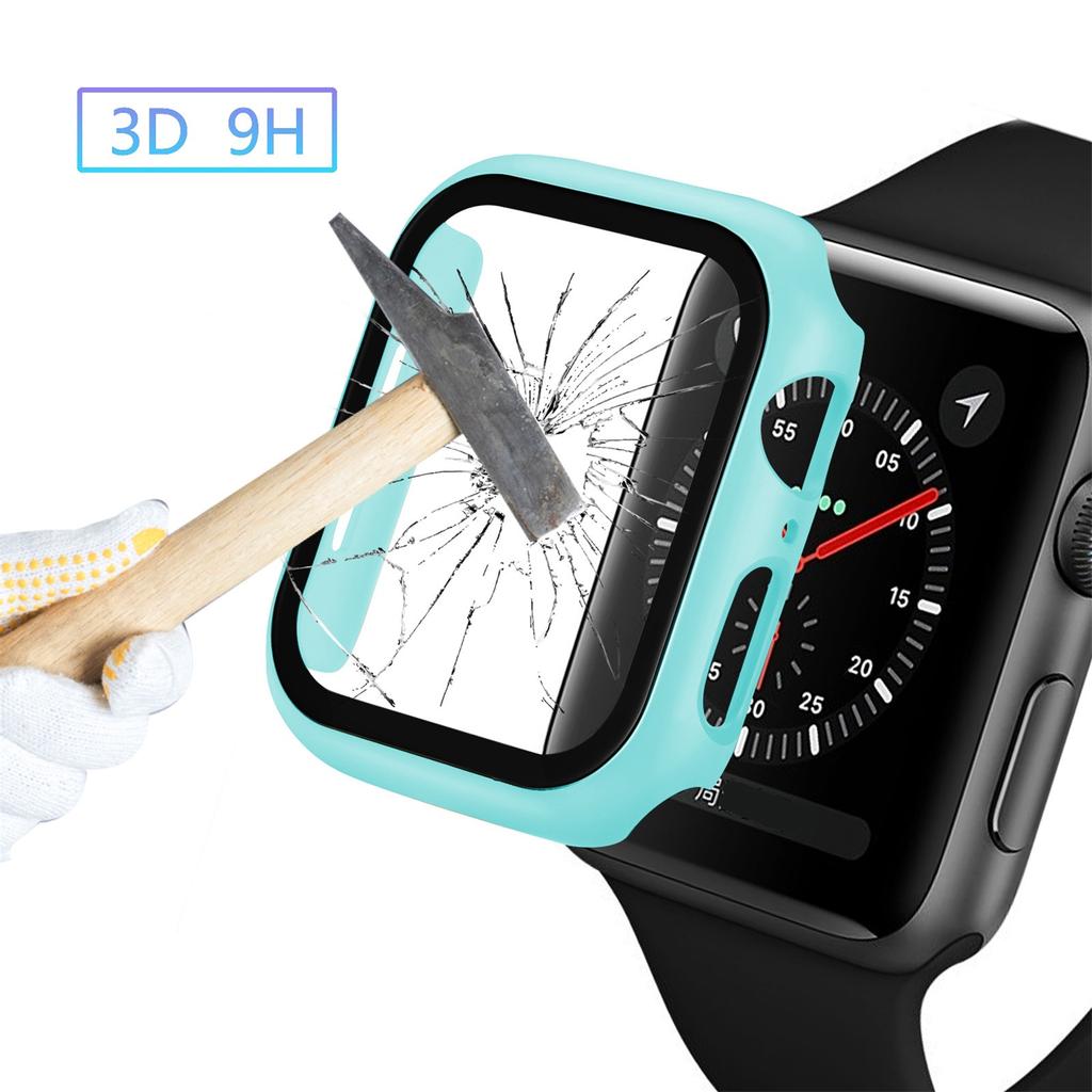 Hard PC  Case Cover With 360 Full Layer Glass Film For Watch SE/Watch6