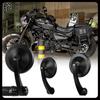 For Kawasaki Eliminator 500 / SE / 900 / 400 / 450 /250 /200 Motorcycle Rearview Mirror Retro Bar End Mirrors CNC Aluminum Alloy