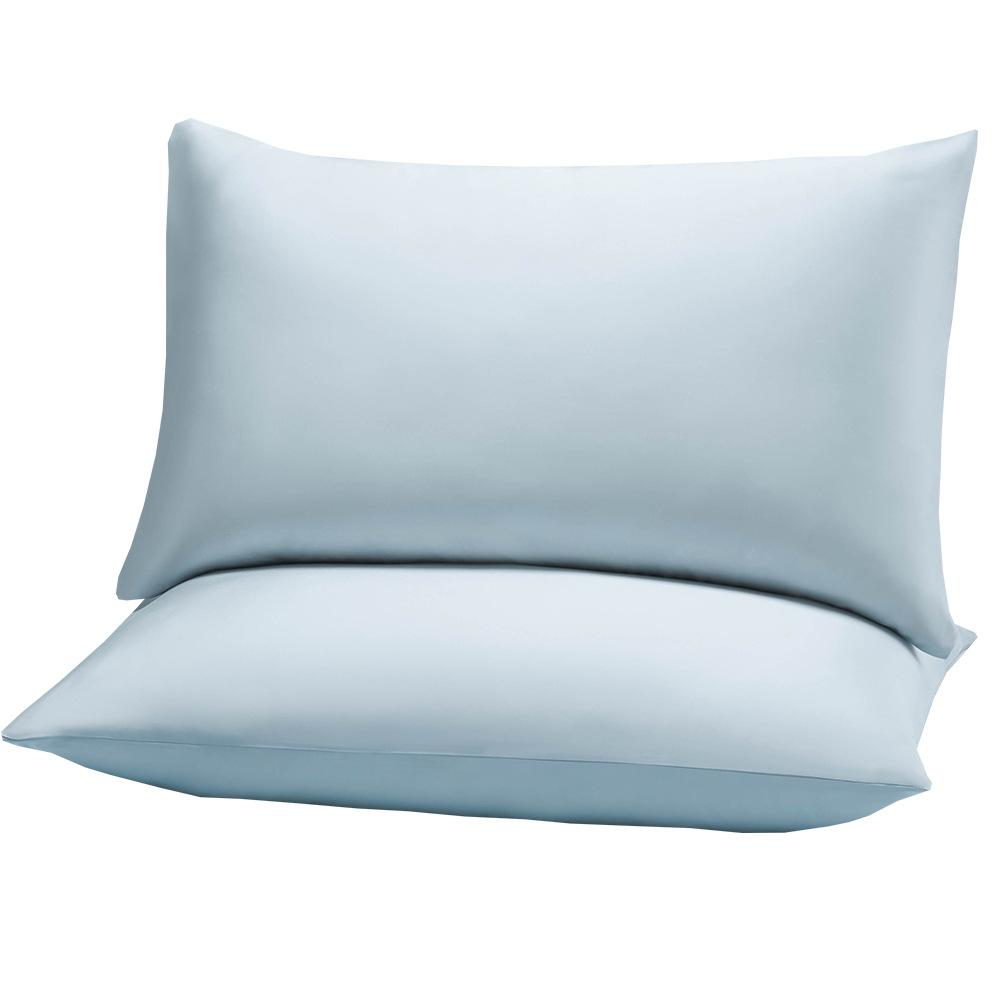 Tencel Lyocell Pillowcase Summer Silky Smooth Solid Color Silk Cool Pillow Towel Pillowcase