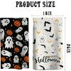 2Pcs Halloween Kitchen Towels Halloween Hand Towels, 18x26 Inch Drying Cloth Towel Halloween Scary Halloween Dish Towels for Kitchen Home, Living