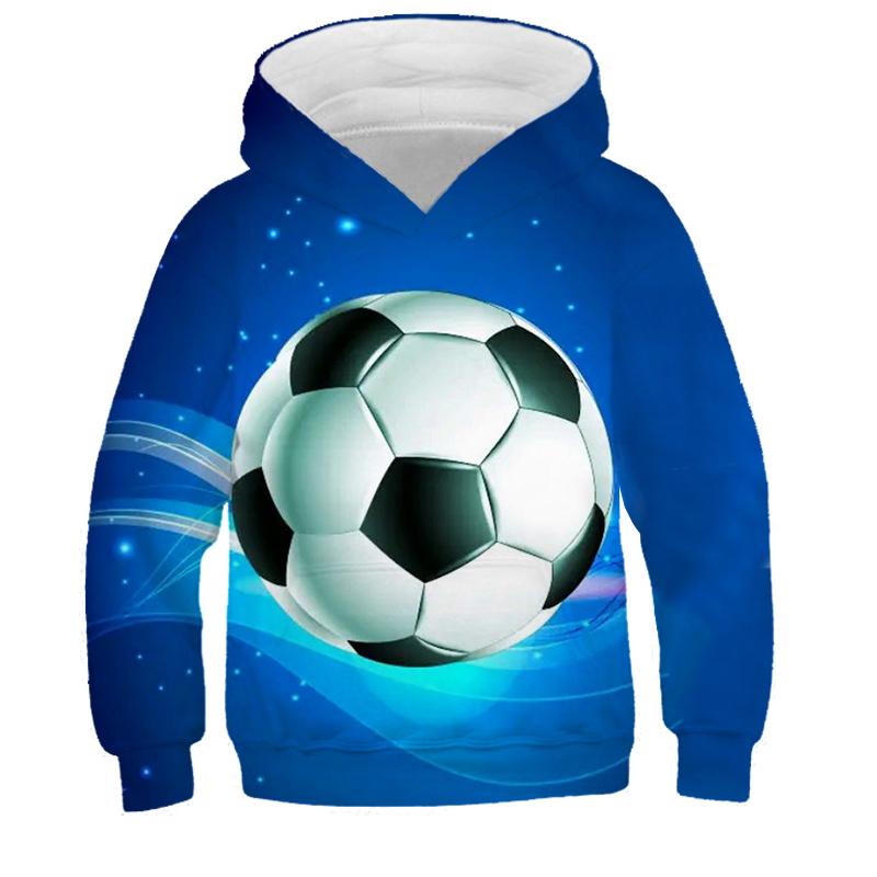 Hoodies 3d Print Football Nets Sweatshirts Boys Girls Unisex Hooded Fashion Sweatshirts Kids Long Sleeves Clothes Coat