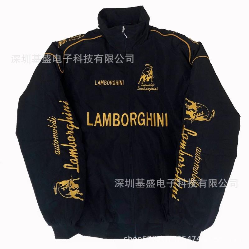 Men Women F1 Embroidered Racing Jacket