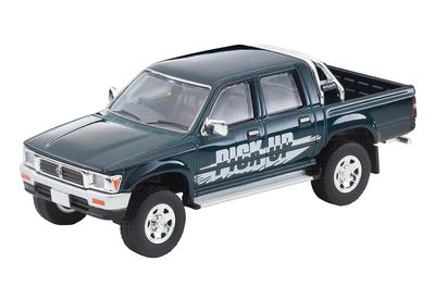 Tomica Limited Vintage Neo Toyota Hilux 4WD Double Cab Option Equipped Vehicle Green 95 Year Completed Product 318972 1/64 LV-N255b SSR-X