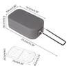 Aluminum Lunch Box Ourdoor Camping Cookware Food Container Storage Dinnerware