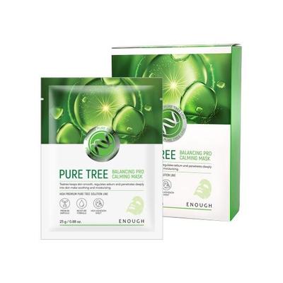 PURE TREE Balancing Pro Beruhigende Maske 10 Stück