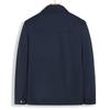 Men's Jacket Spring and Autumn Lapel Business Jacket Solid Color Loose Jacket