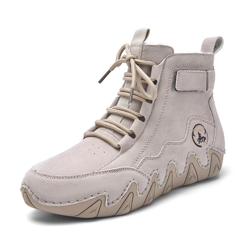 Luxury Brand Women Ankle Boots Designer Warm Women Snow Boots with Fur Non-slip High Top Work Shoes Comfortable Cotton Boots