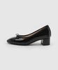 Sappun Retive Enamel Ribbon Pumps Heels (4Cm) (B Type)