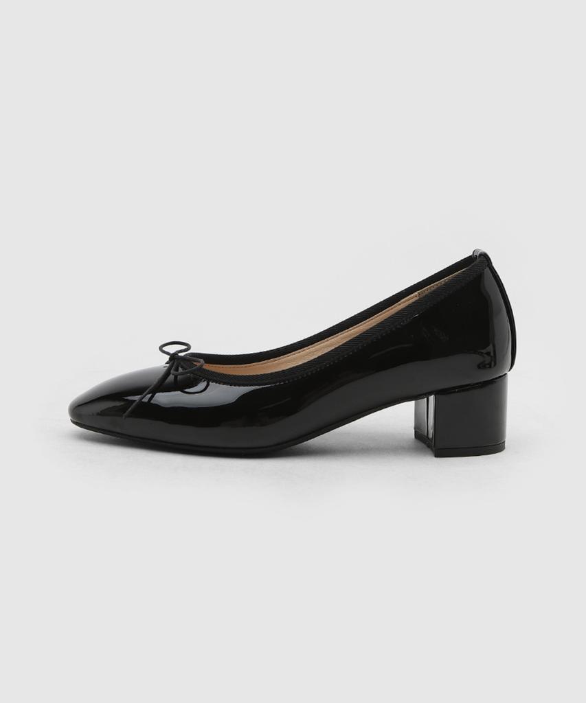Sappun Retive Enamel Ribbon Pumps Heels (4Cm) (B Type)