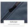 Mao Ren Men's Lamb Fleece Lined Stand-Collar Warm Jacket