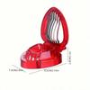 Stainless Steel Manual Strawberry Slicer - Ergonomically designed fruit cutter Suitable for strawberries Cherry Apple | No Electricity