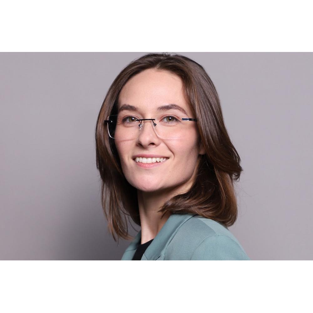 Rimless Rectangle Blue Smartbuy Collection Hartley Fk86002 C5 Fashion Unisex Eyeglasses