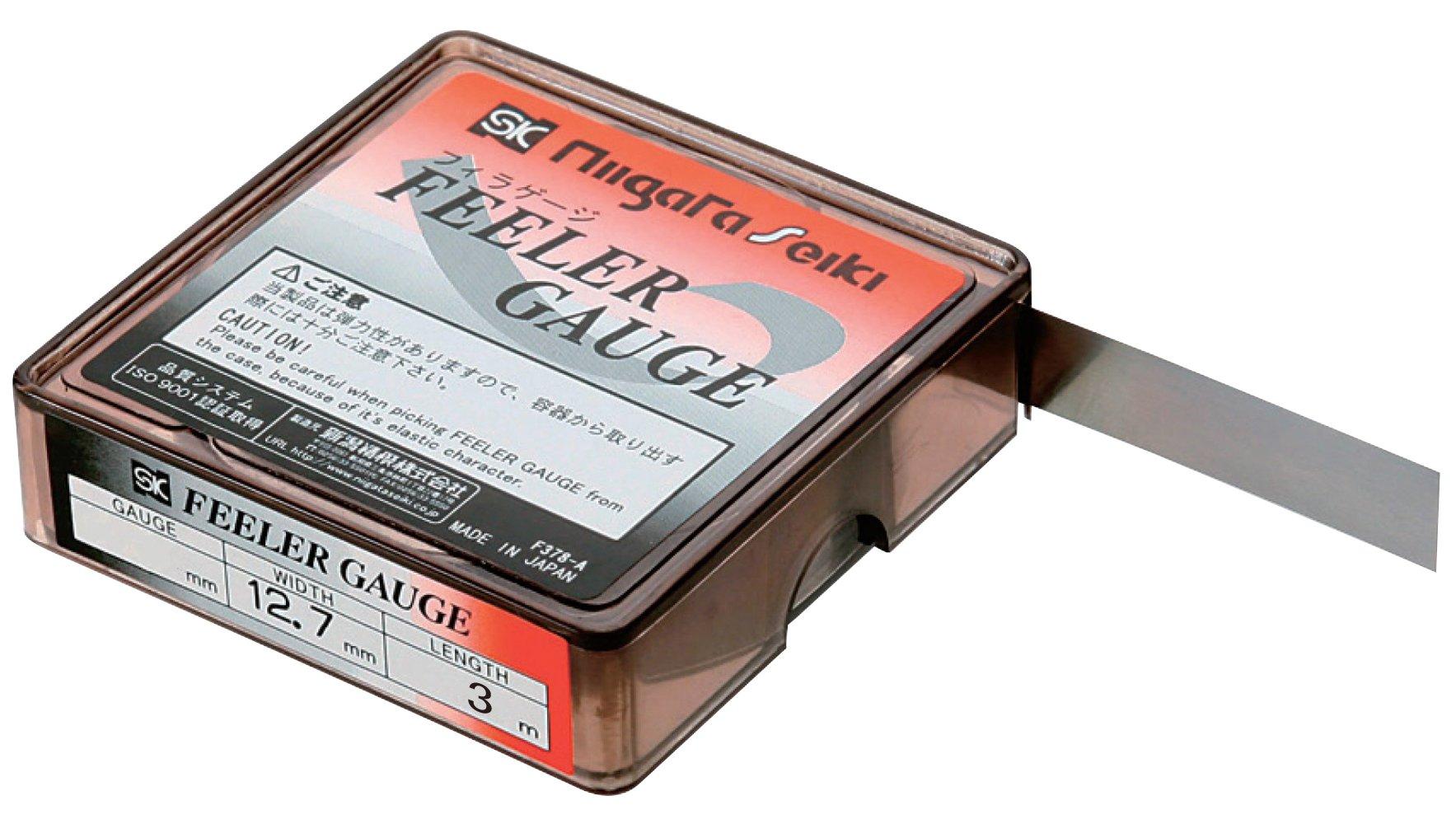 

Niigata Seiki SK Made in Japan Filler Gauge (Gap Gauge) 0.12mm×3m FG-12-3