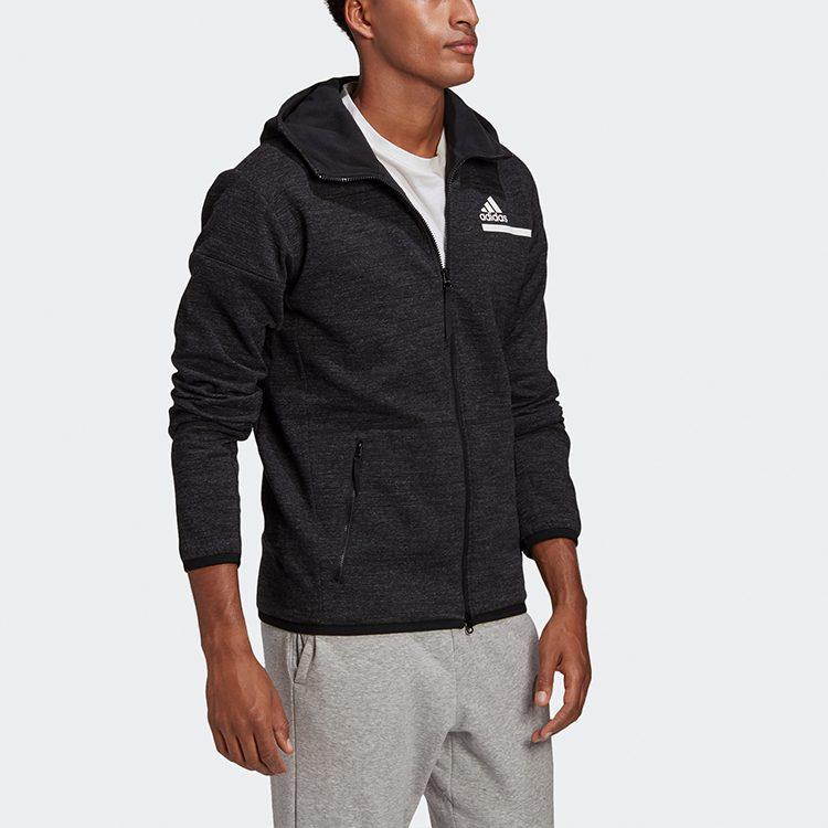 Adidas Z.N.E Jackets Men's Black Hooded Moderate Other GU2077
