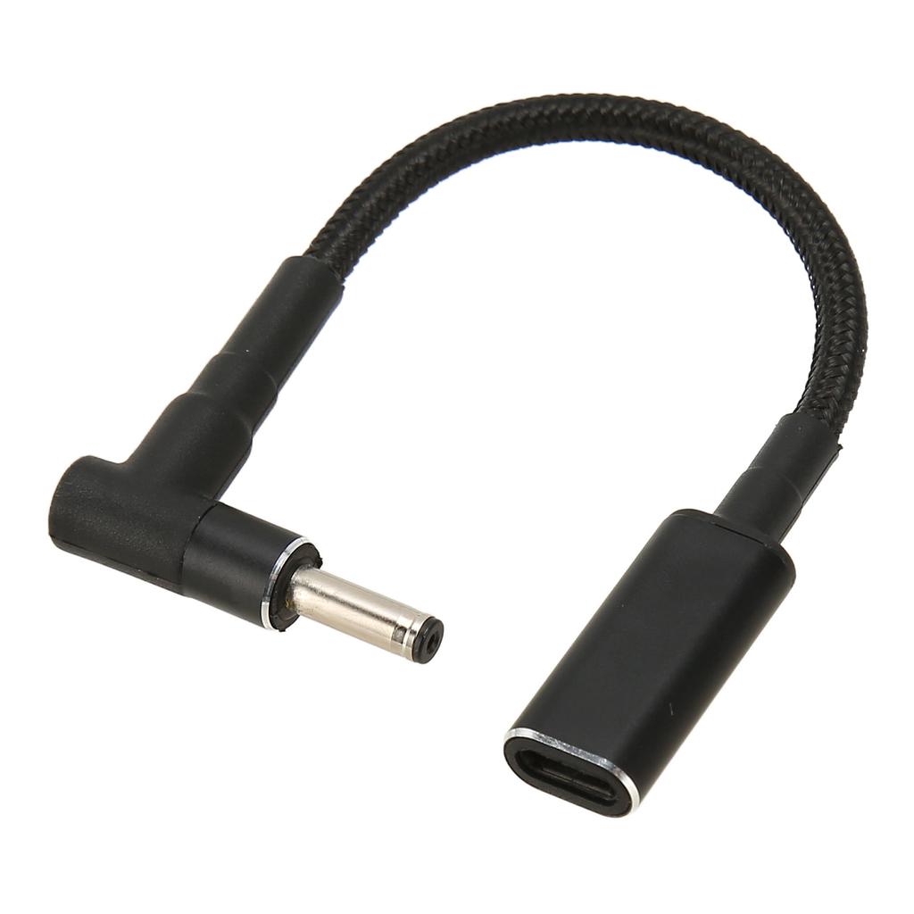 USB C to Slim Tip Adapter Cable 100W PD USB C Charging Adapter for 4.0x1.35 Port Laptop