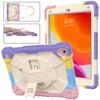 IPad 9th Gen 10.2 Inch Protective Case With Strap Full Coverage Silicone PC Hybrid Cover Stand Function