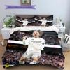 Vzor povlečení Luka Modrić Domácí dekorace Narozeninový dárek (1 * povlak na peřinu + 2 * povlak na polštář, bez jádra)