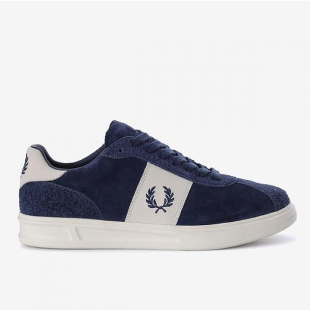 Fred Perry Men S SneakerS B4 Suede Leather SFPM2519315-X86/250