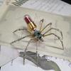 Steampunk Mechanical Watch Core Spider Model Handmade Diy Creative Gift 3D Precision Three-Dimensional Puzzle Ornament