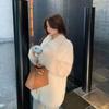 New Fur Coat Women's Autumn and Winter Cotton Warm Plush Loose Temperament Women's Coat