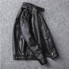 Real Leather Jacket Men's Calf Leather Short Style Handsome Stand Up Collar Motorcycle Single Leather Jacket Jacket